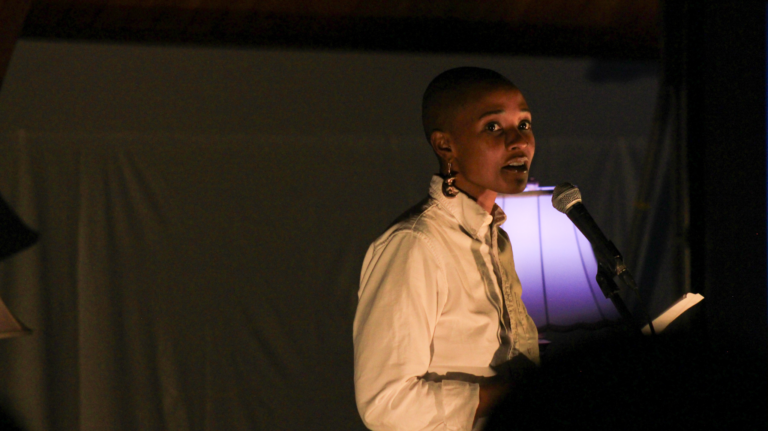 Zanele Mji performs "Speak, (Durban) Memory" Photo: Amber Ranson